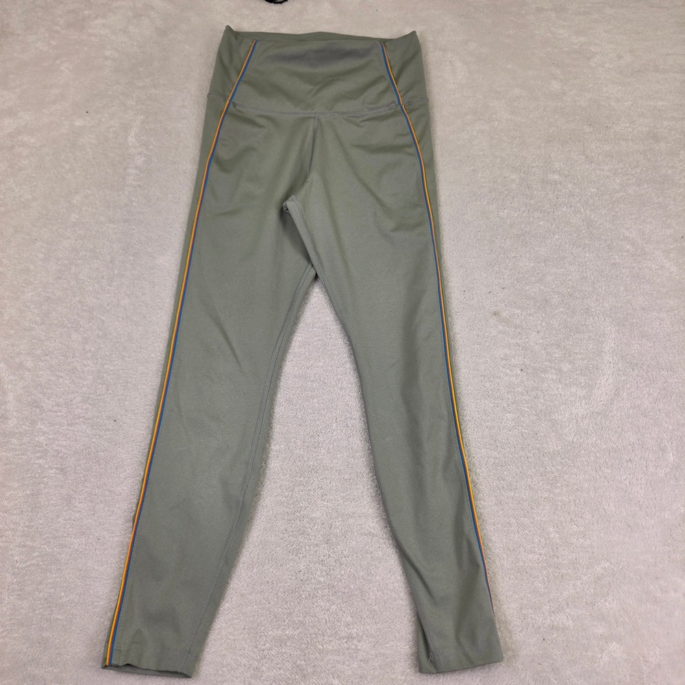 Nike Dri-FIT Womens Leggings Sage Green Olive Athletic Workout Pants Size Medium
